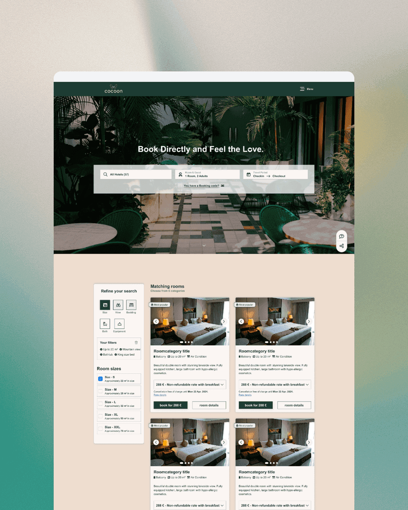 Hotelpartner Booking Engine — 1